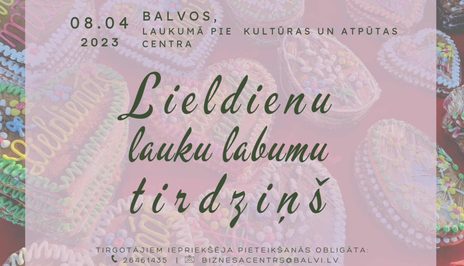 Aprīļa Lauku labumu tirdziņš
