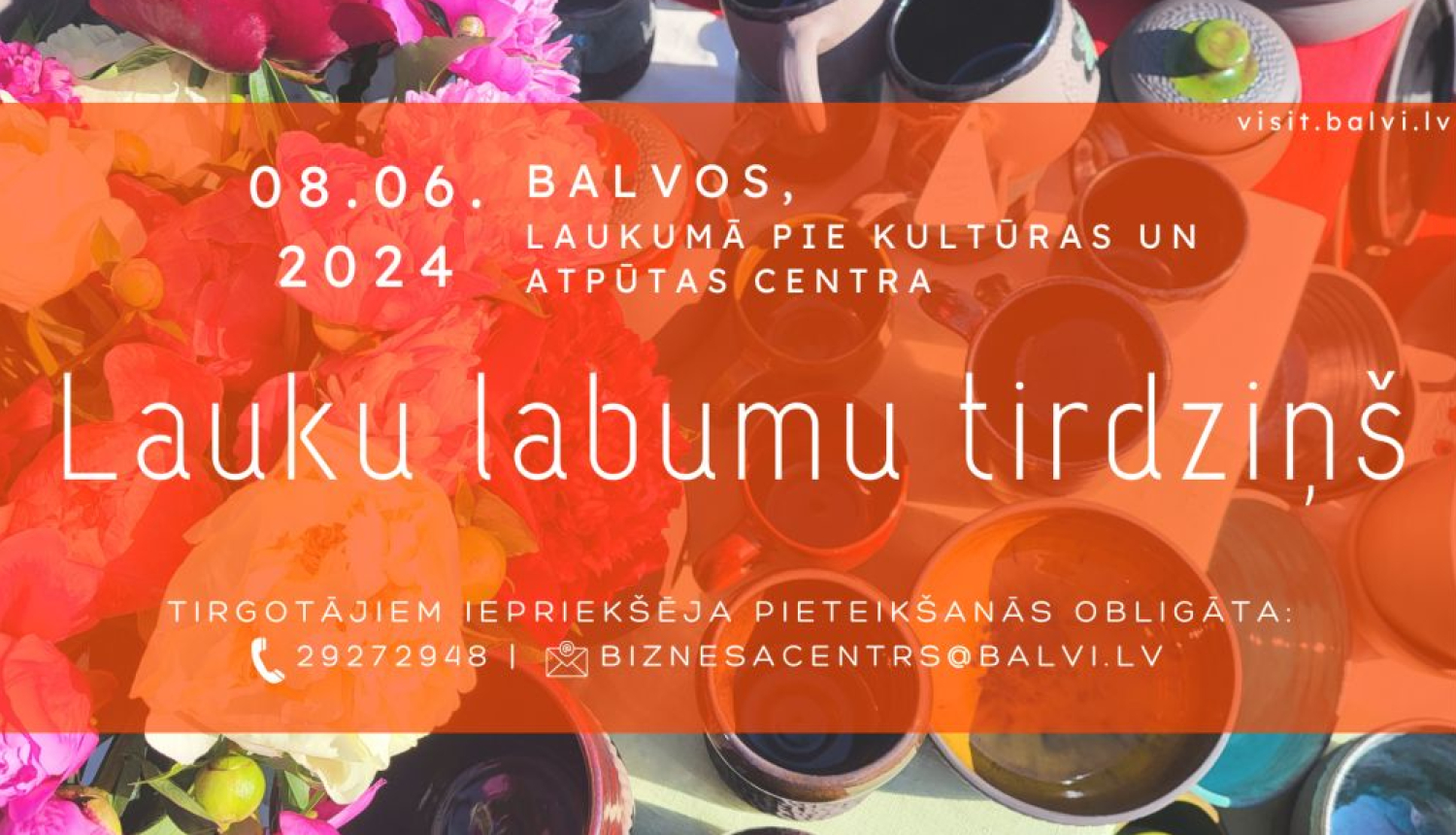 Lauku labumu tirdziņš Balvos