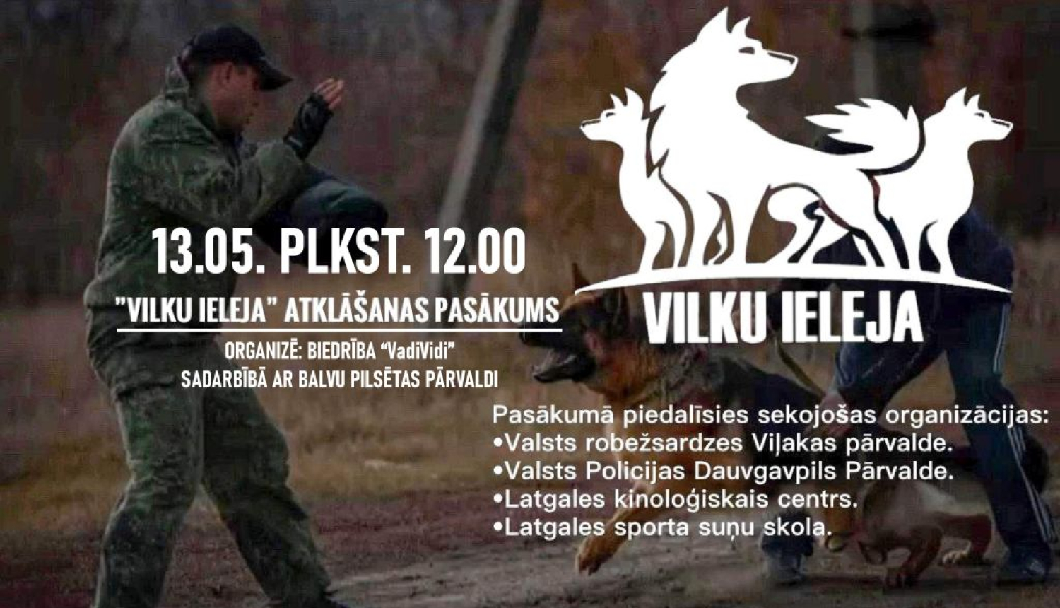 "Vilku ieleja" atklāšana