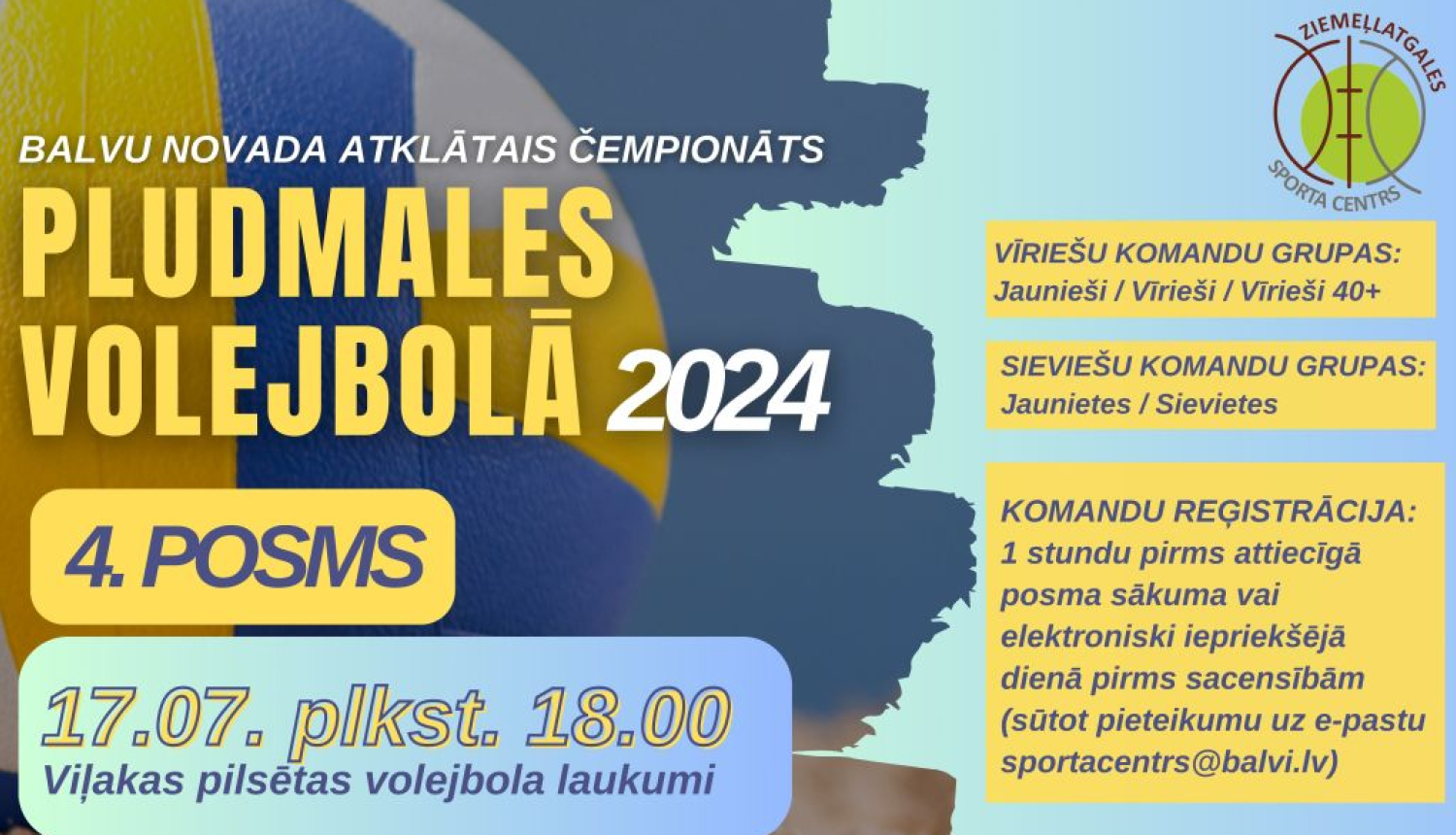 Atklātā čempionāta pludmales volejbolā 4.posms