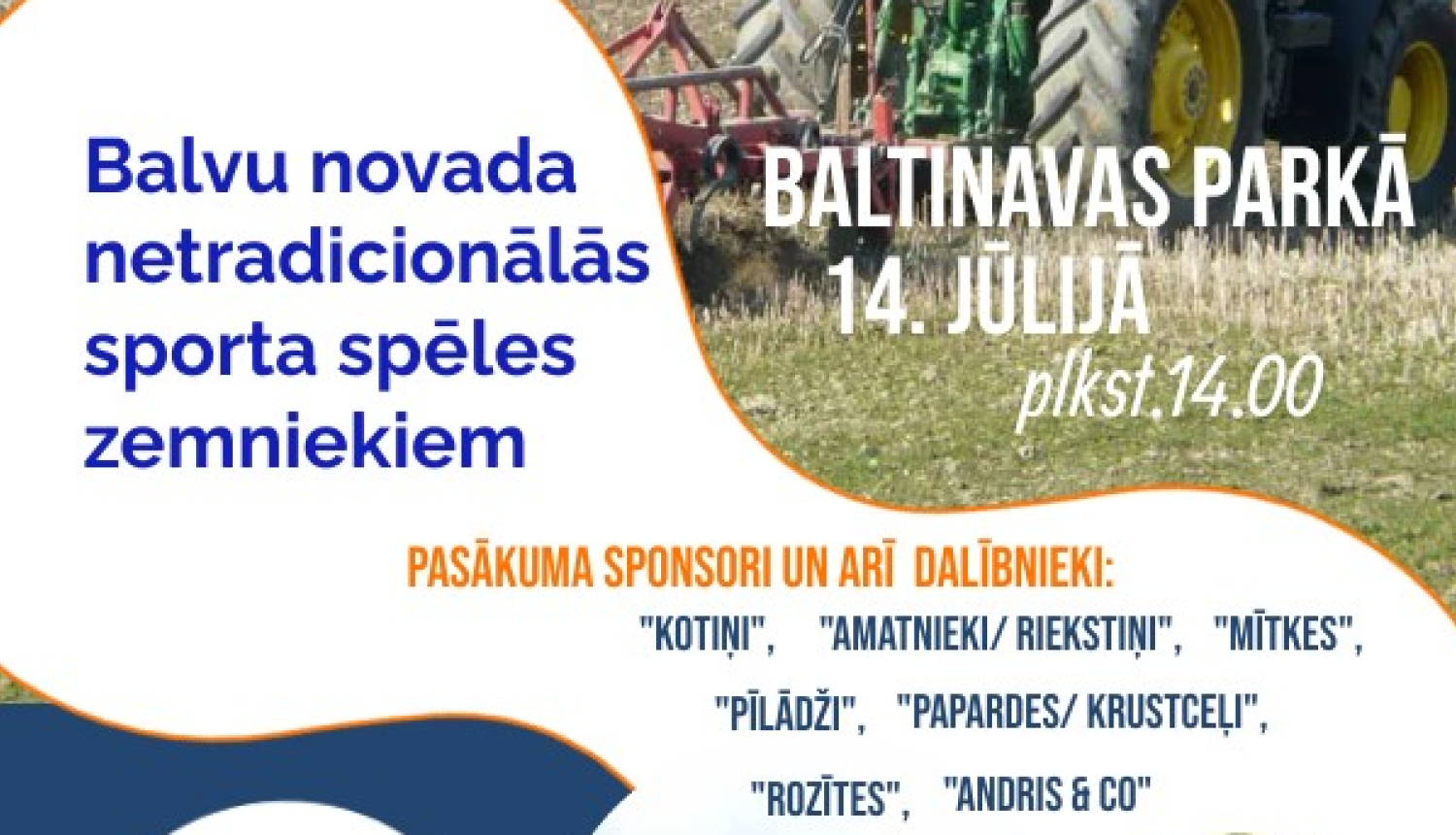 Netradicionālās sporta spēles zemniekiem