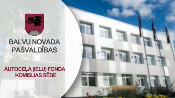 Skats uz Balvu novada Centrālās pārvaldes ēku augustā
