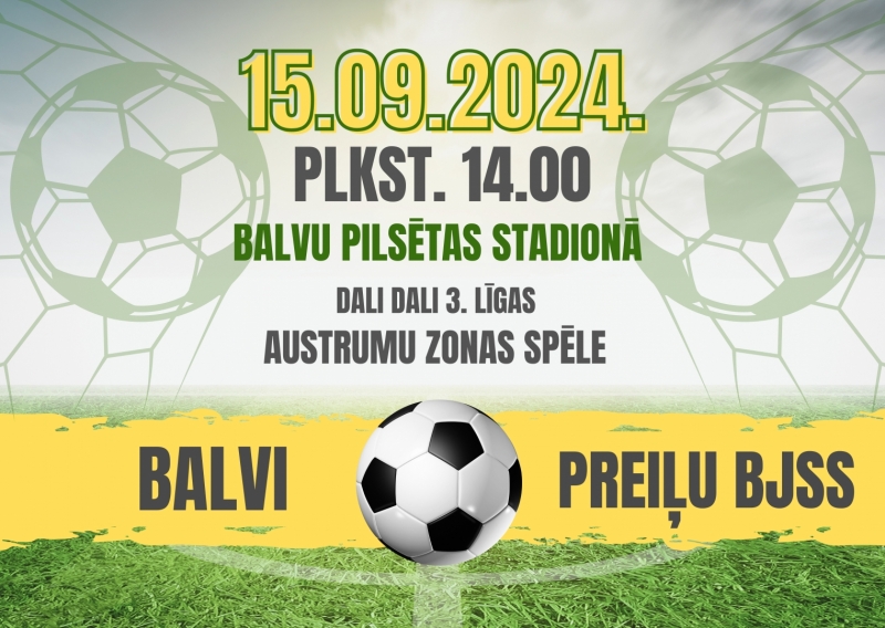 AFIŠA_Dali Dali 3. līgas Austrumu zonas spēle