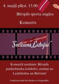 Koncerts “Sveiciens Latvijai”