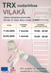TRX nodarbības Viļakā 2025