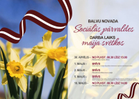 Izmaiņas Balvu novada Sociālās pārvaldes darba laikā