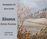 Zinta Purena gleznu izstāde ''Ziema''