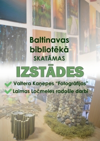 Izstādes Baltinavas bibliotēkā