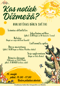 AFIŠA_Dārza svētki ''Kas notiek Dižmežā?''