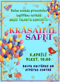 Koncerts "Krāsainie sapņi"