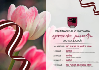 darba laiks apvienību pārvaldēs