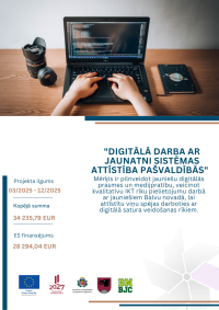 Realizētā projekta plakāts