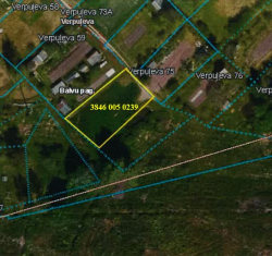3846 005 0239 daļa 0,07 ha platībā