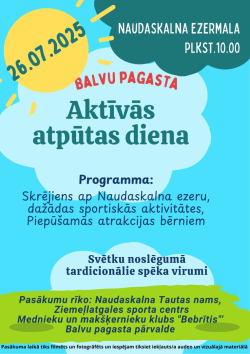 AFIŠA_Aktīvā pēcpusdiena