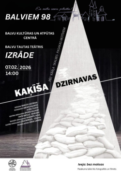 KAĶĪŠA DZIRNAVAS_IZRĀDE