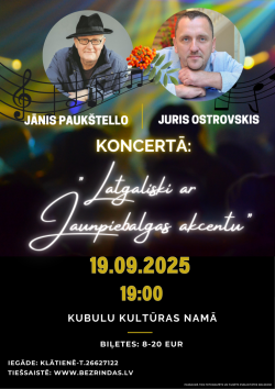 AFIŠA_Jāņa Paukštello un Jura Ostrovska kopkoncerts