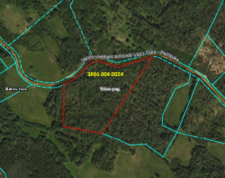 Nekustamā īpašuma atrašanās vieta dabā