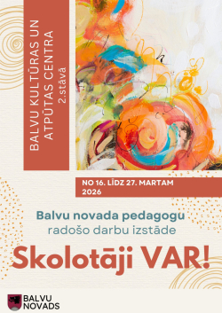 Aicina uz Balvu novada pedagogu radošo darbu izstādi