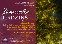 Ziemassvētku tirdziņš afiša