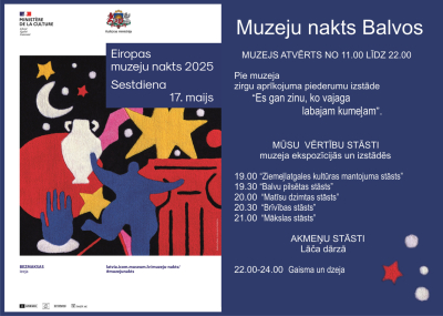 Muzeju nakts Balvu novadā