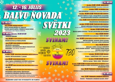 Balvu novada svētki 2023