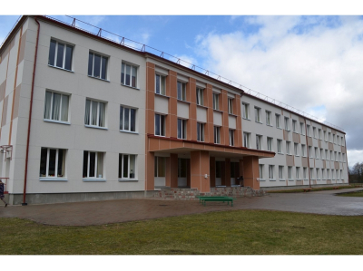 Kādreizējās Tilžas internātpamatskolas ēka