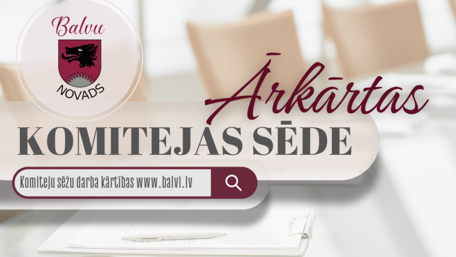 ārkārtas komitejas sēde