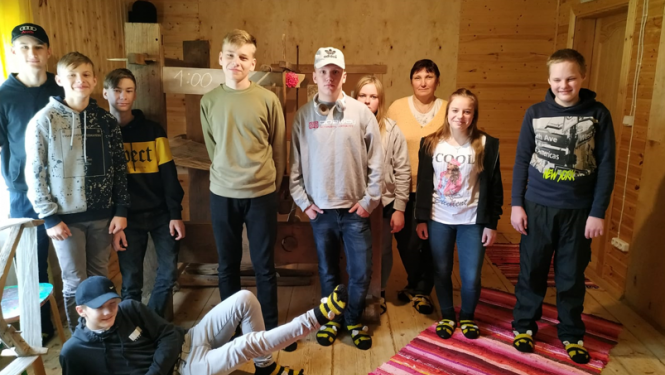 Rekavas vidusskolas 1. semestra aktivitātes projektā “Latvijas skolas soma”