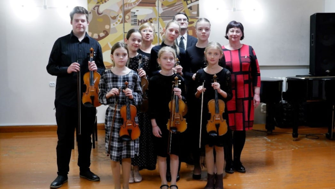 Balvu Mūzikas skolas audzēkņi piedalās jauno  vijolnieku konkursā  Preiļos