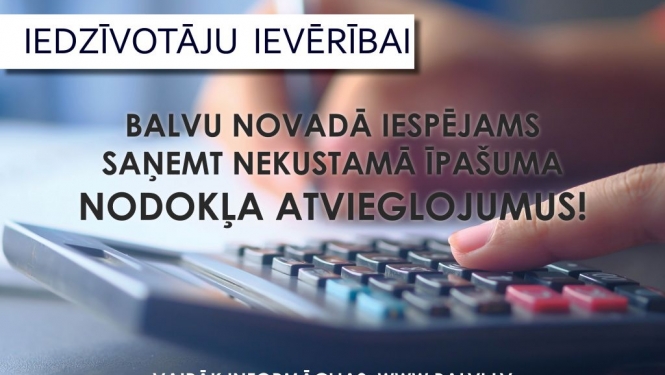 Par nekustamā īpašuma nodokļa atvieglojumiem
