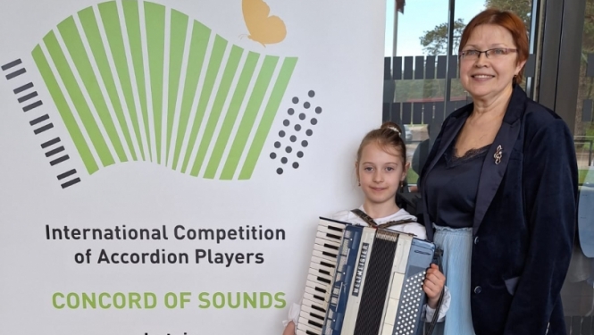 Balvu Mūzikas skolas akordeona klases audzēkņi piedalās Starptautiskajā akordeonistu konkursā Mārupē