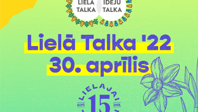 Celies, posies, iesaisties – Lielā Talka šogad 30. aprīlī!