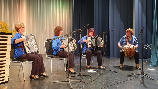 Tautas muzikantu saspēle Baltinavā