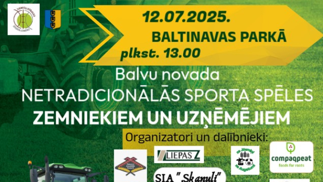  Balvu novada netradicionālajām sporta spēlēm zemniekiem un uzņēmējiem