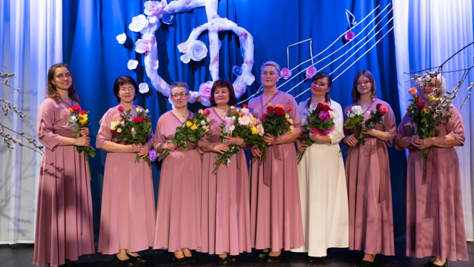 Baltinavas vokālā ansambļa “Naktsvijoles” 15 gadu jubilejas pasākums “Sirdspukstu skanējums”