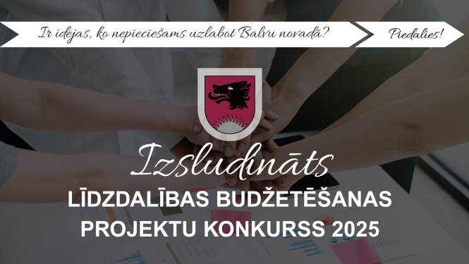 Līdzdalības budžetēšanas projektu konkurss 2025