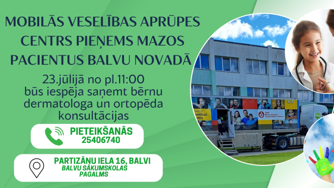 Balvos būs mobilā busiņa speciālisti