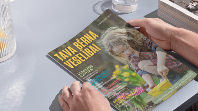 Pavasara žurnāls vecākiem par bērnu veselību