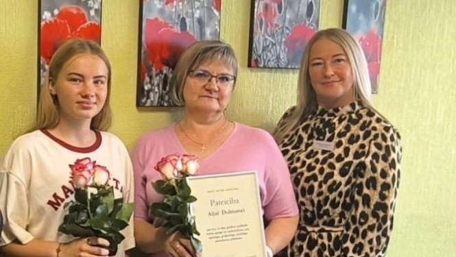 Balvu novada Bāriņtiesa pateicas aizbildnei Aijai Dulmanei 