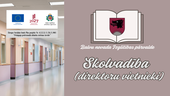 Darbseminārs skolu direktoru vietniekiem