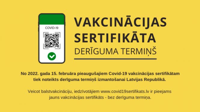 SVARĪGI zināt par vakcinācijas sertifikāta derīguma termiņu: kad beidzas, kā turpināt saņemt pakalpojumus “zaļajā režīmā”