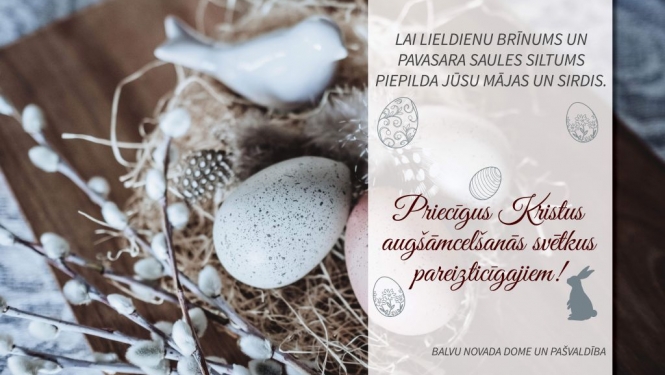 Priecīgus Kristus augšāmcelšanās svētkus pareizticīgajiem!