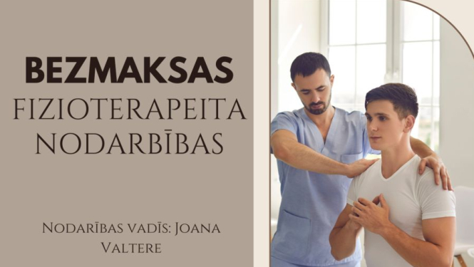 Iespēja bezmaksas apmeklēt fizioterapeita nodarbības