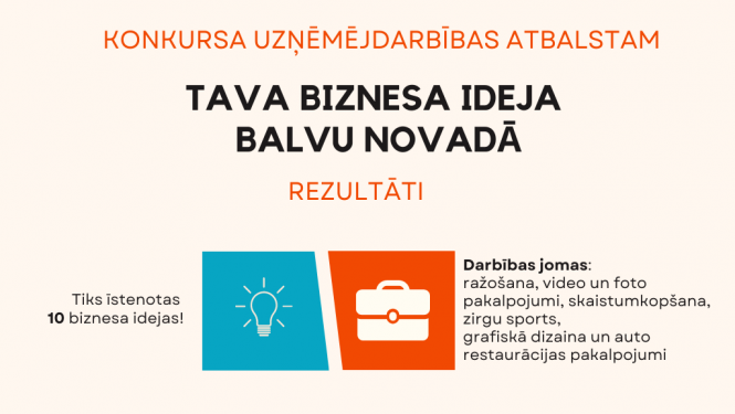 Balvu novada pašvaldības grantu konkurss