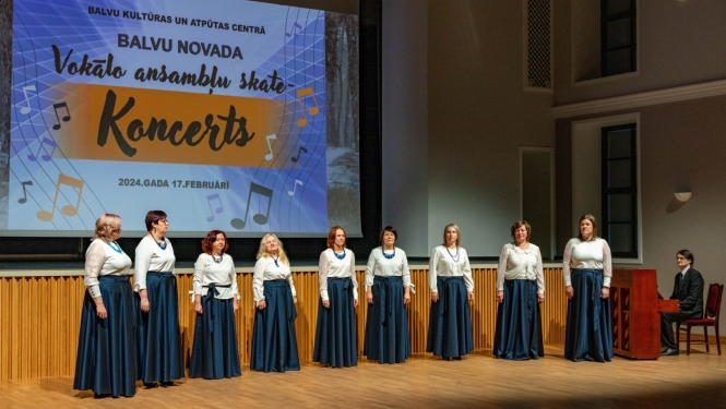 Izskanējusi novada vokālo ansambļu skate