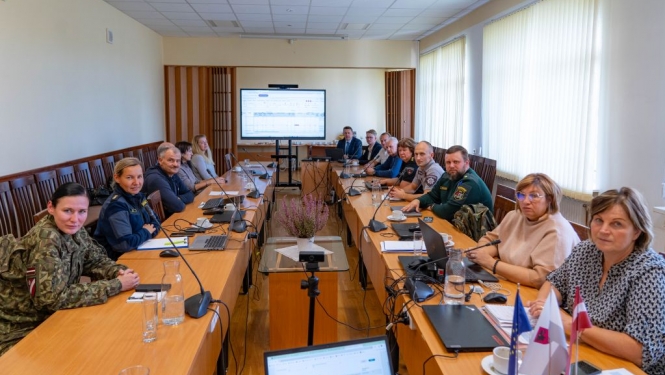 Balvu novada sadarbības teritorijas civilās aizsardzības komisija piedalās mācībās “Namejs 2024”