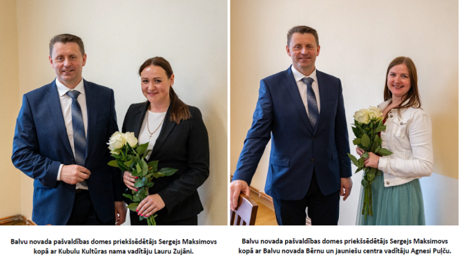 Balvu novada domes sēdē ieceļ divu iestāžu jaunās vadītājas
