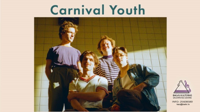 Grupa “Carnival Youth” koncertēs Balvos