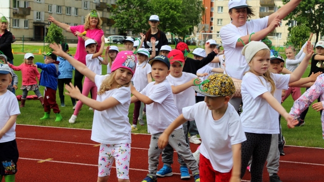 Sporta svētki pirmsskolas vecuma bērniem