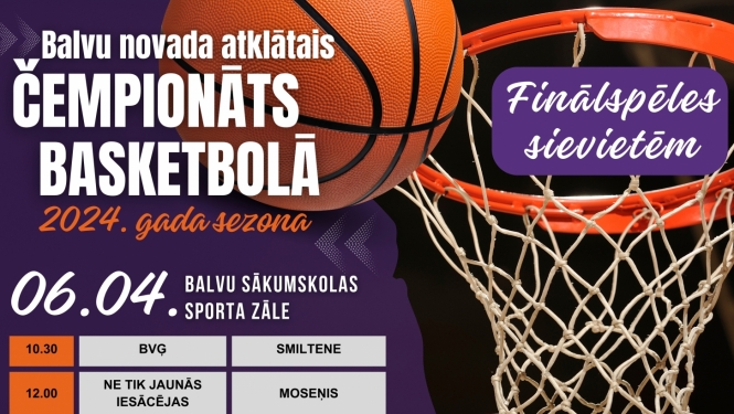 AFIŠA_Balvu novada atklātā čempionāta basketbolā finālspēles